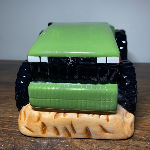 Vintage John Deere Ceramic Tractor Planter Licensed Product Gibson USA - Picture 6 of 10